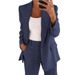 Women's Clothing Women's Slim Fit Cardigan Jacket Autumn/Winter Style Lapel Temperament Suit Set Fashion Outerwear_ecoleips.com