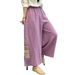Women's Clothing Designer Brand Cut Label Niche Dad Pants For Women Retro Artistic Summer Cropped Pants Suitable_ecoleips.com