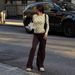 Women's European American Style round Neck Long Sleeve Polka Dot Print Slim Fit Base T-Shirt New Autumn Arrival_ecoleips.com