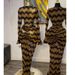 Women's Clothing Summer New Temperament Round Neck Printed Long-sleeved Hip-wrapped Long-sleeved Dress_ecoleips.com