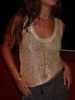 2026 Women's Summer New Solid Color Versatile Hollow Knitted Sequined Vest Loose Sleeveless Vest Sexy V-Neck Top For Women_ecoleips.com