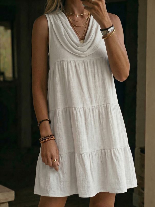2026 Summer New European And American Fashionable Women's Clothing Casual Temperament Cute Sleeveless Solid Color Jumpsuit_ecoleips.com