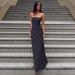 Women's Polka Dot Print Dress Sleeveless Strapless Slimming Waist European American Style Summer New 2026_ecoleips.com
