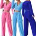 Women’s Clothing New Style Fashion Non Falling Velvet Straight Tube Hooded Two Piece Suit_ecoleips.com