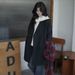 Large Size Woolen Jacket 2025 Autumn And Winter New Thin Loose Fashion Woolen Jacket Women's Rabbit Fur Others_ecoleips.com