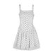 AD373 Cross-border Sweet French Pure Desire Polka Dot Strap 2025 Summer New Knitted Waist-Slimming Princess Dress_ecoleips.com