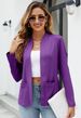 Women’s Stylish Blazer With Pockets – Stretch Polyester Office Jacket, Wrinkle-Free Slim Fit Suit Coat In 12 Colors (White/Navy/Black/Red/Khaki_ecoleips.com