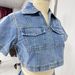 Workwear Denim Skirt Pants For Women Summer V-neck Short-sleeved Tops Hot Girl High Waist Irregular Suit_ecoleips.com