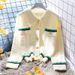 Women’s Clothing Long sleeved sweater jacket for women spring and autumn new Korean style loose outer wear lazy style knitted cardigan short top_ecoleips.com