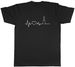 Women's T-Shirts Heartbeat Ukulele Mens T-Shirt Love Uke Guitar String Instrument Tee Gift_ecoleips.com