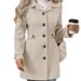 Long Winter Coat With Flared Collar And Buttoned Design, Crafted From Premium Woolen Fabric For A Sophisticated And Tail_ecoleips.com