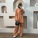 Loriya2024 Middle East Dubai Turkey Solid Color Loose Two-Piece Set LR894_ecoleips.com