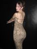 Hugcitar 2025 Fashion Leopard Print Slips Backless Sexy Bodycon Maxi Dress Summer Women Casual Clothes Beach Party Vacation Y2K_ecoleips.com