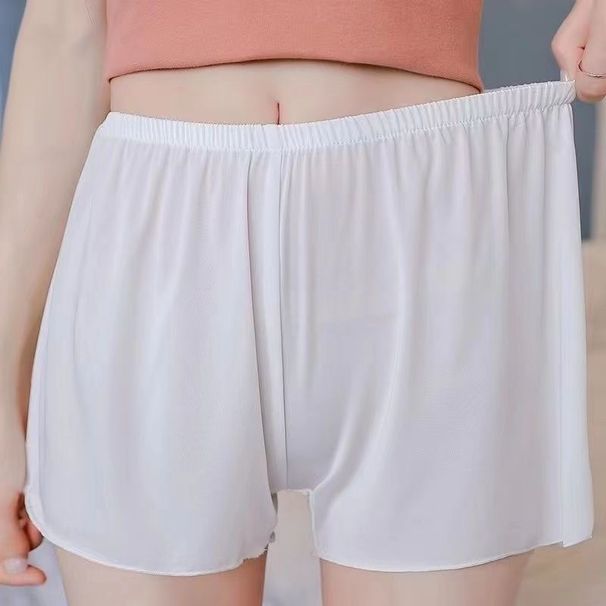 Women's Clothing Simple Sports Shorts Side Stripes Stitching Five Point Pants Wide Leg Pants Women's Summer Loose Straight Pants Ins_ecoleips.com