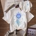 Women's Casual Round Neck Short Sleeve T-Shirt Multi-Color Style Simple Fashionable Sports Top Solid Printed Loose Fit_ecoleips.com