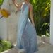 2026 Formal Occasion Guest Long Dress Blue Sequin Mesh Backless Women's Evening Dress Sexy O-neck Suspender Cocktail Party Dress_ecoleips.com