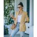 In Stock 2025 European And American Women's Fashion New Autumn Winter Long Sleeve Small Blazer OL Elegant Professional_ecoleips.com