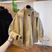 ng2510292 Plus Size Retro Fashion Stylish Cape Design Niche Loose Casual Hooded Trench Coat For Women Spring And Autumn_ecoleips.com