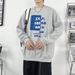 Women's round Neck Fleece Lined Sweatshirts Casual Loose Thickened Stylish Fashionable Versatile Tops for Spring Autumn Winter_ecoleips.com
