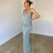 INS European And American Style 2022 Summer New Women's Fashion Sexy Backless Slim-fit Bodycon Dress_ecoleips.com