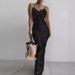 Bestseller 2024 Summer New Style Cross-Border Hot-Selling White Strap Slim Fit Long Dress_ecoleips.com
