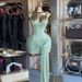 Elegant Lace Bodycon Dress For Women - Sexy Sleeveless High Waist Mini Dress With Adjustable Straps (Brown, Light Green, Light Yellow)_ecoleips.com