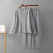 Women's Fashion Knitted Sweater And Wide Leg Pants Two Piece Set European And American Style Autumn Winter Casual Suit_ecoleips.com