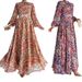 Women's Clothing Muslim New Products Abstract High Collar Long Fashionable And Elegant Dress_ecoleips.com