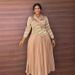 Women's Clothing New Hot Stamping Lapel Tie Fashion Large Size Women's Skirt Slim_ecoleips.com
