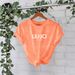 Women's Clothing Women's Casual Short Sleeve T-Shirt Style Slogan Print Round Neck Top For Summer Fashion For Formal & Casual For Women_ecoleips.com