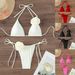 Women's Three Dimensional Flower Swimsuit Bikini Set Fashion Sexy Clothing Beachwear_ecoleips.com