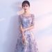 Bride's Toast 2026 Spring New Wedding Cheongsam Dress Chinese Style Red Slimming Engagement Evening Gown For Women_ecoleips.com