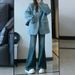 High-waisted Designer Jeans For Petite Women, Korean Style, Trendy On Instagram, Slightly Flared Straight-leg Pants That_ecoleips.com