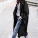 Casual Long Women's Plus Size Woolen Jacket_ecoleips.com