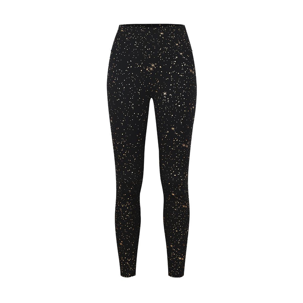Women's Clothing High Waisted Cropped Yoga Pants Women's Hip Lifting Training Fitness Elastic Sports Pants_ecoleips.com