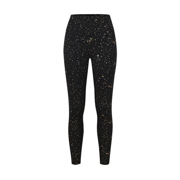 Women's Clothing High Waisted Cropped Yoga Pants Women's Hip Lifting Training Fitness Elastic Sports Pants_ecoleips.com