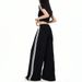 Voya 2026 Women's European American Sports Style Wide-Leg Casual Pants For Autumn And Winter,Color-Contrast Loose-fitting, Slimming Floor-length Pants_ecoleips.com