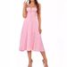 European American Cross-border Mid-length Corset Dress With Bohemian Style, Flowing Slit, And Tie-up Design For Women's_ecoleips.com