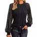 2026 New Cross-Border European And American Women's Fashion Long Sleeve Lace Top Casual Autumn Knitted Shirt_ecoleips.com