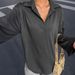 Women's Casual Polo Collar Long Sleeve Top European American Style Loose Base Layer Spring Summer_ecoleips.com
