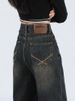 Retro Straight-leg Jeans Women, New Spring/summer Style, Plus Size, Suitable For Pear-shaped Body, High-waisted,_ecoleips.com