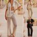 Women's Clothing Beach Loose Short Sleeved Shirt Casual Trousers Hollow Perspective Sexy Holiday Sunscreen Shirt Suit_ecoleips.com