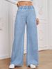 American-style Loose Wide-leg Jeans, New Summer Women's Fashion, Casual Versatile Slimming Long Pants_ecoleips.com