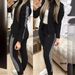 Spring Autumn Winter New 2022 Patchwork 3D Printed Zipper Casual Sports Fashion Set Energetic Women's Clothing_ecoleips.com