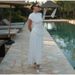 Summer Off-Shoulder Sleeveless Slim Fit Dress for Women High-Waisted Pleated Cross Border European American Style_ecoleips.com