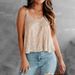 2025 Summer New Foreign Trade European And American Women's Fashion Tops, Cross-Border Hot-Selling Fashionable Shiny_ecoleips.com