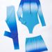 Women's Clothing Three-Piece Wetsuit Surfing Suit Dyeing Print Swimwear Zipper Design For Swimming And Water Sports_ecoleips.com