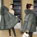Korean Style Reversible Winter Parka For Women - Detachable Hood, Thick Cotton Padding, Warm & Stylish Outerwear_ecoleips.com