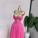 Women's Clothing Summer Strapless Camisole Dress Women's Elegant Backless Long Dress With Padded Bra Printed Vacation Style_ecoleips.com