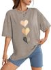 WIHOLL Oversized Tshirts For Women Summer Crew Neck Short Sleeve Graphic Tees Casual Loose Fit Workout Tops 2026_ecoleips.com